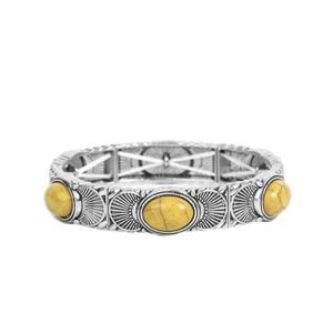 Desert Skyline Green Bracelet Western Fashion Jewelry Paparazzi